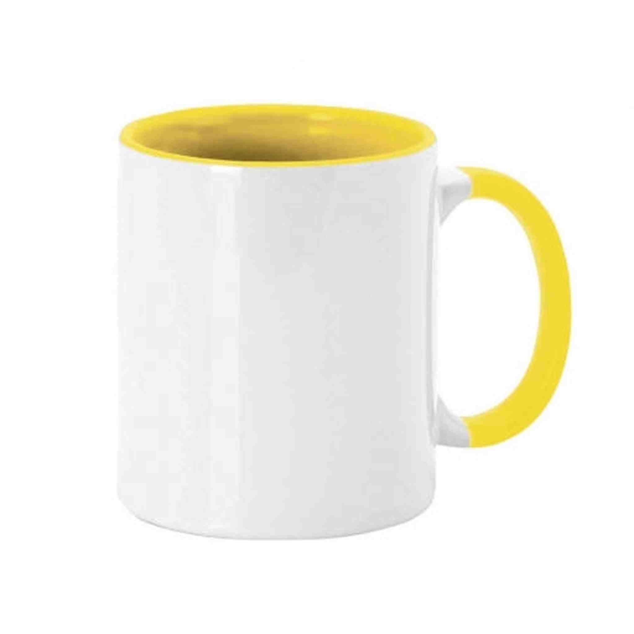 Mug à imprimer jaune